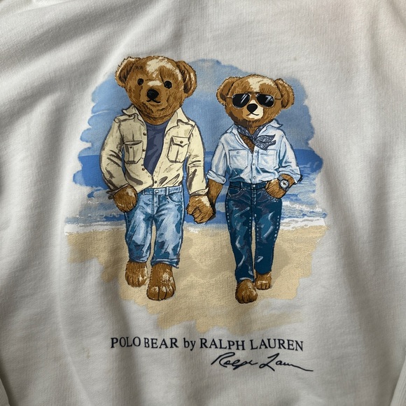 Polo Ralph Lauren Ralph & Ricky bear hoodie - Picture 4 of 12